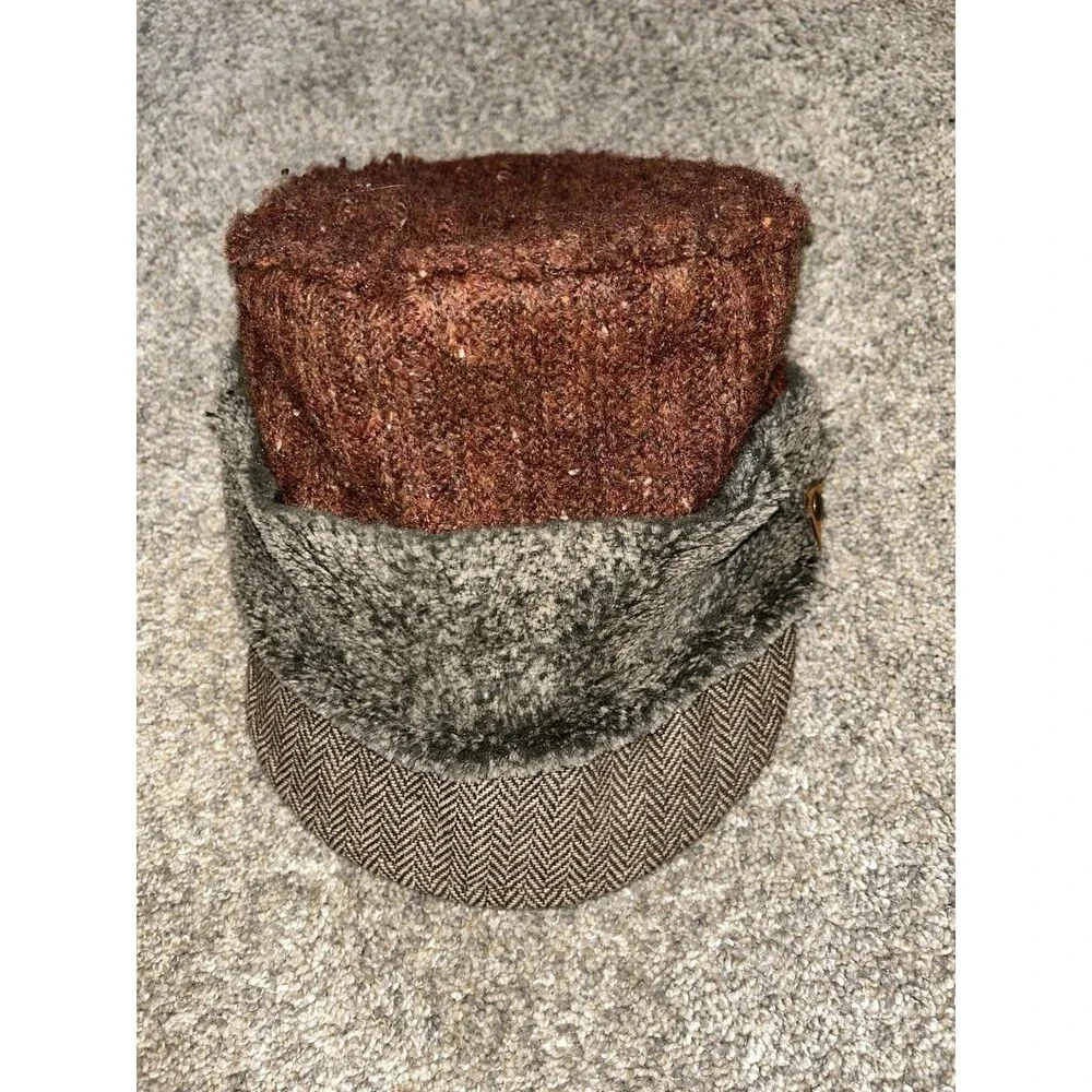 Grace Ciao Cap‎ Fur Womens Hat Winter Cadat Military Style Streetwear